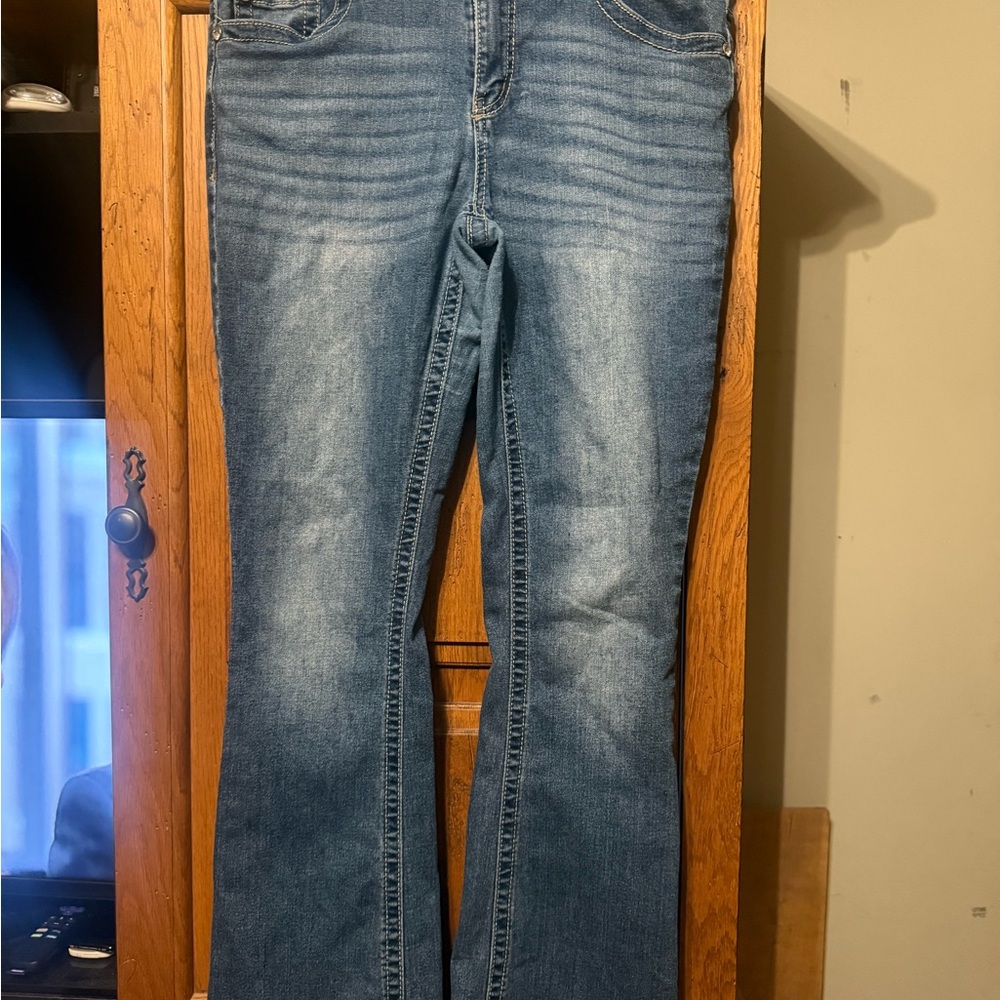 Gemma Finch Boutique Blue Boot Cut Jeans